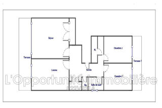  Appartement � vendre 3 pi�ces 68 m�