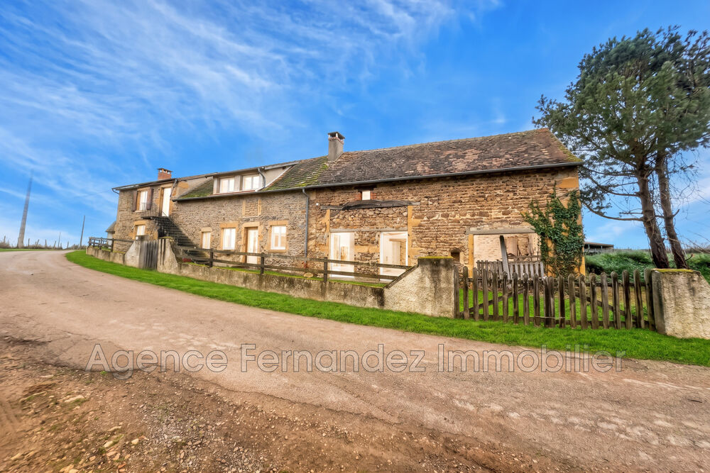 Vente Maison ANCIEN CORPS DE FERME EN PIERRE À RÉNOVER, BELLE SITUATION Semur-en-brionnais