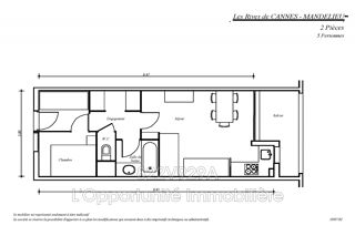  Appartement � vendre 2 pi�ces 33 m�