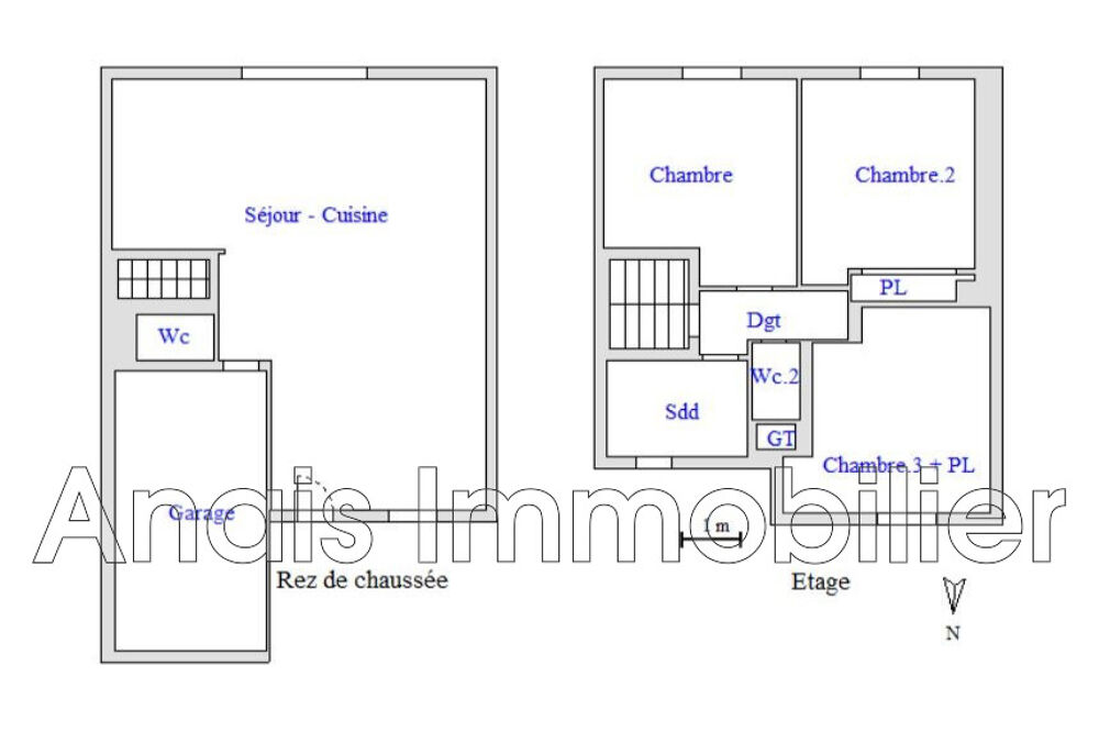 A Vendre Maison familiale 4 pièces de 79 m² - 3 chambres avec