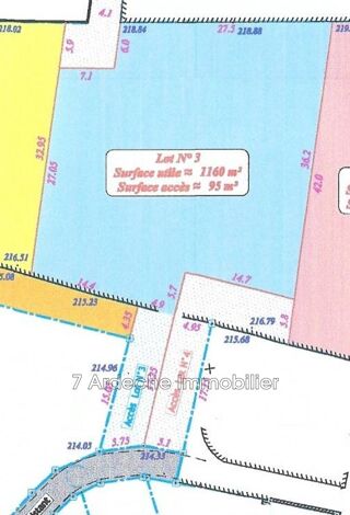  Terrain � vendre 1255 m�