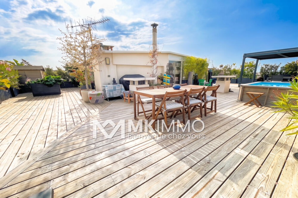 Vente Appartement Vespins 3 pièces dernier étage avec Solarium Cagnes-sur-mer