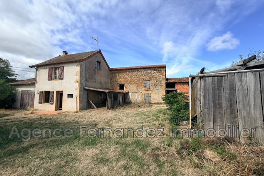 Vente Maison Fermette à rénover. Saint-julien-de-jonzy