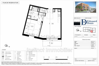  Appartement à vendre 2 pièces 45 m²