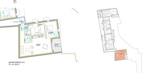  Appartement  vendre 3 pices 62 m