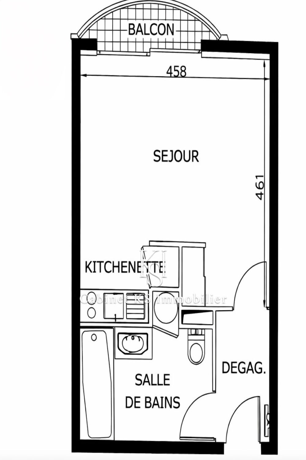Vente Appartement STUDIO AVEC BALCON ET GARAGE Seillons source d argens