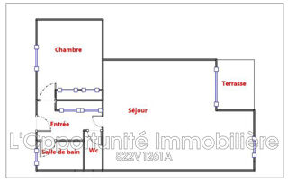  Appartement à vendre 2 pièces 34 m²