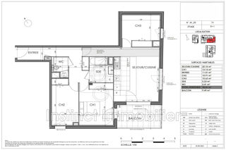  Appartement � vendre 4 pi�ces 78 m�