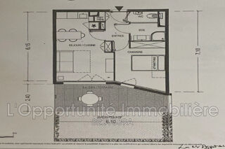  Appartement � vendre 2 pi�ces 36 m�