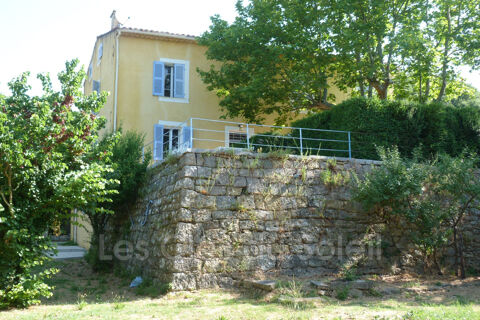   BRAS  Bastide Provenale T6 sur 18 hectares - Vue panoramique Maison - 6 pice(s) - 174 m