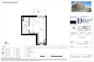  Appartement à vendre 1 pièce 25 m²