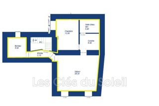  Appartement  vendre 3 pices 59 m