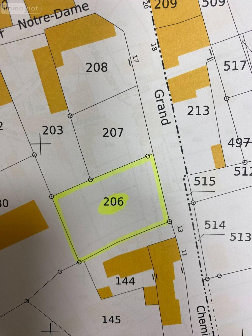 vente Terrain - 446 m² Buzançais (36500)