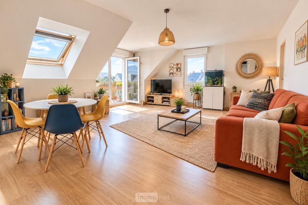 Appartement T3 de 69 m² situé au 2ème et dernier étage d....