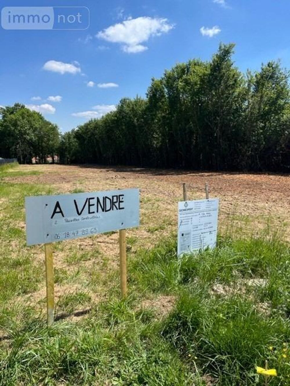 vente Terrain - 1582 m² Escamps (89240)
