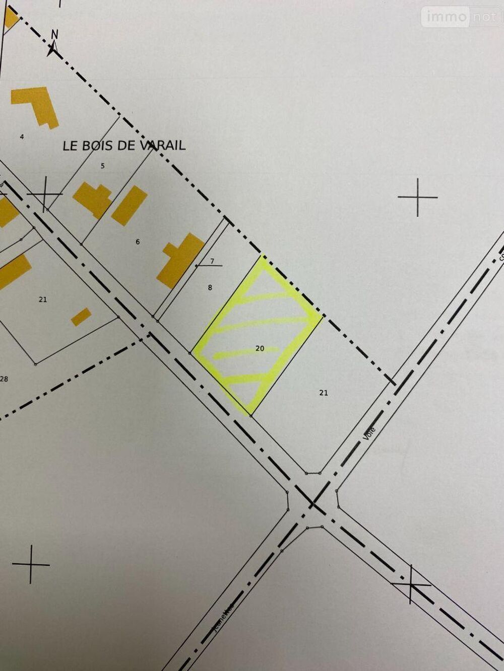 vente Terrain - 1697 m² Chezelles (36500)