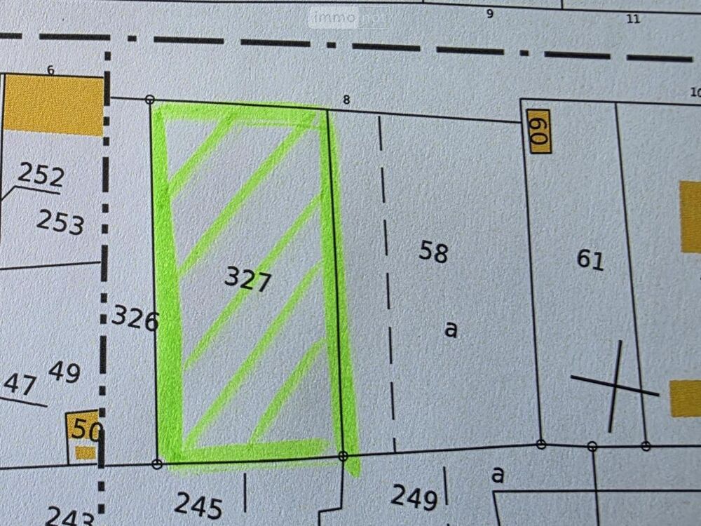 vente Terrain - 812 m² Lury-sur-Arnon (18120)