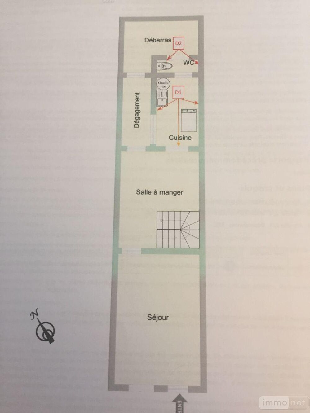 vente Maison - 6 pièce(s) - 77 m² Châtillon-sur-Indre (36700)