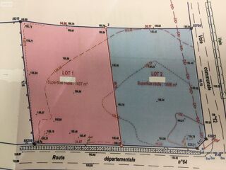  Terrain  vendre 1698 m