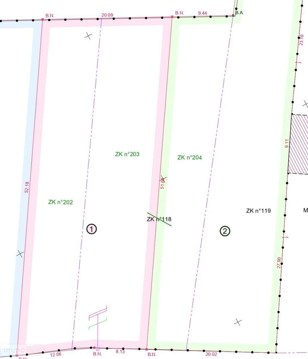 vente Terrain - 1031 m² Beauce la romaine (41240)