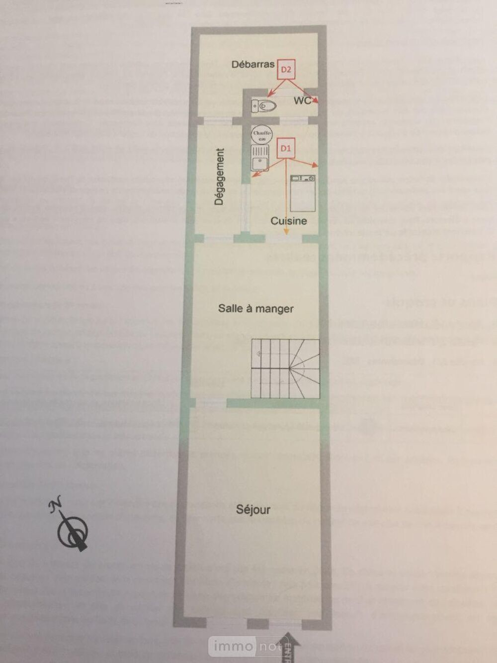 vente Maison - 6 pièce(s) - 77 m² Châtillon-sur-Indre (36700)