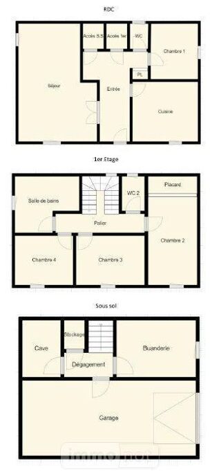  Maison à vendre 5 pièces 101 m²
