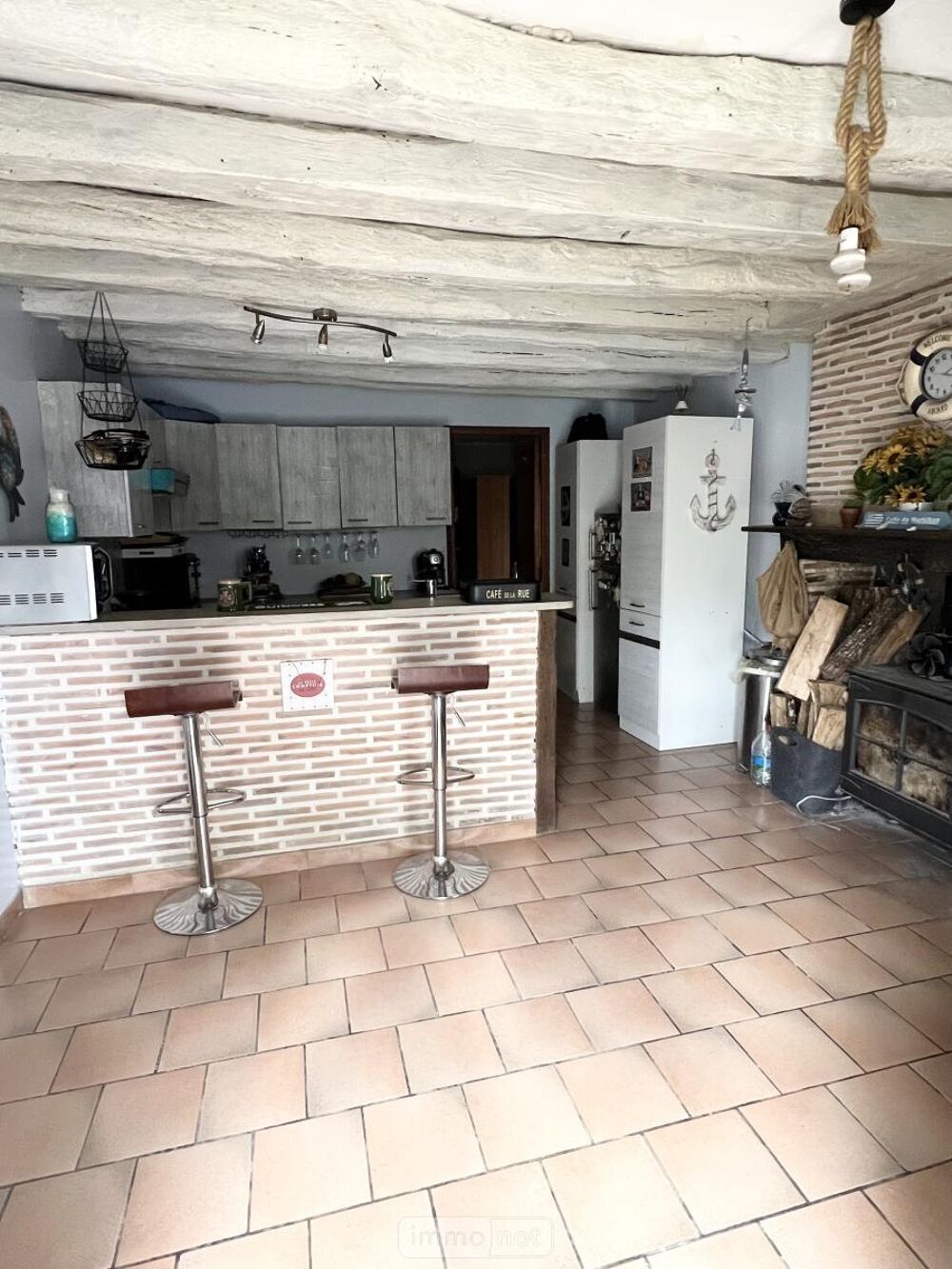 Maison situé dans un petit village à 15 min Nord-Ouest d....