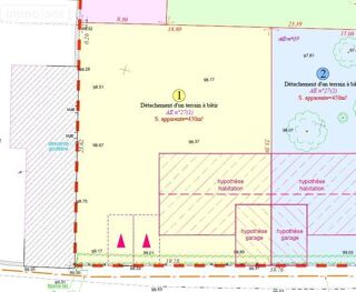  Terrain � vendre 450 m�