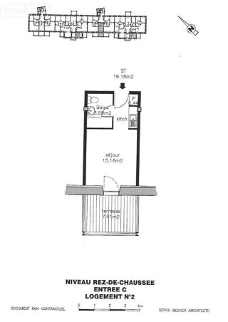  Appartement � vendre 1 pi�ce 19 m�