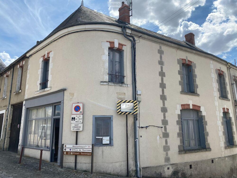 vente Maison - 4 pièce(s) - 117 m² Châtillon-sur-Indre (36700)