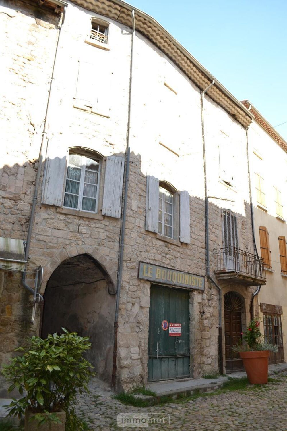 Largentière, Ardèche (07) - Maison de village en pierre,....