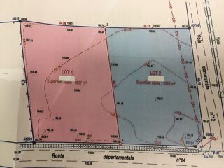  Terrain  vendre 1697 m