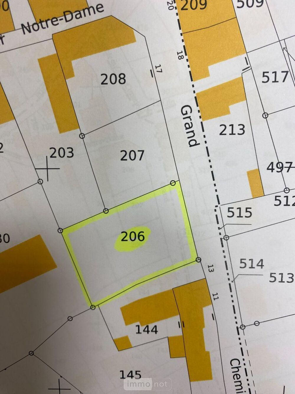 vente Terrain - 446 m² Buzançais (36500)