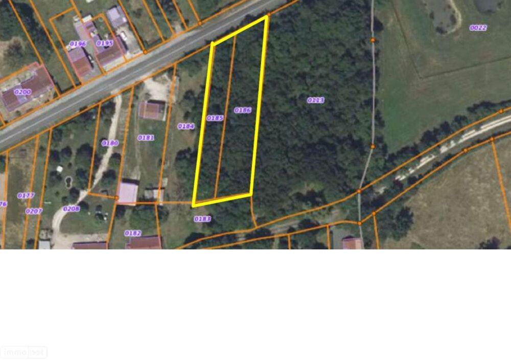 vente Terrain - 2266 m² Mézières-en-Brenne (36290)