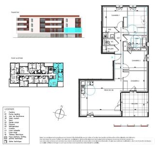  Appartement  vendre 5 pices 94 m