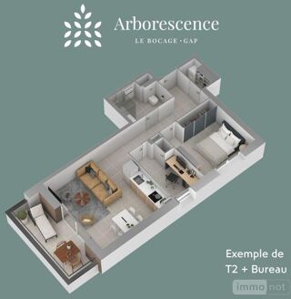  Appartement � vendre 2 pi�ces 45 m�