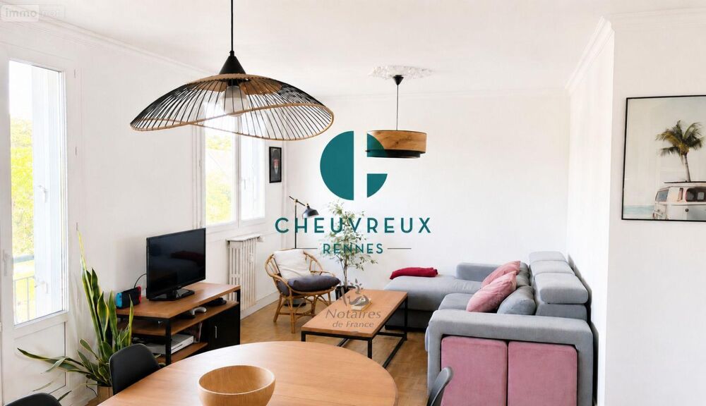 vente Appartement - 3 pièce(s) - 69 m² Rennes (35000)