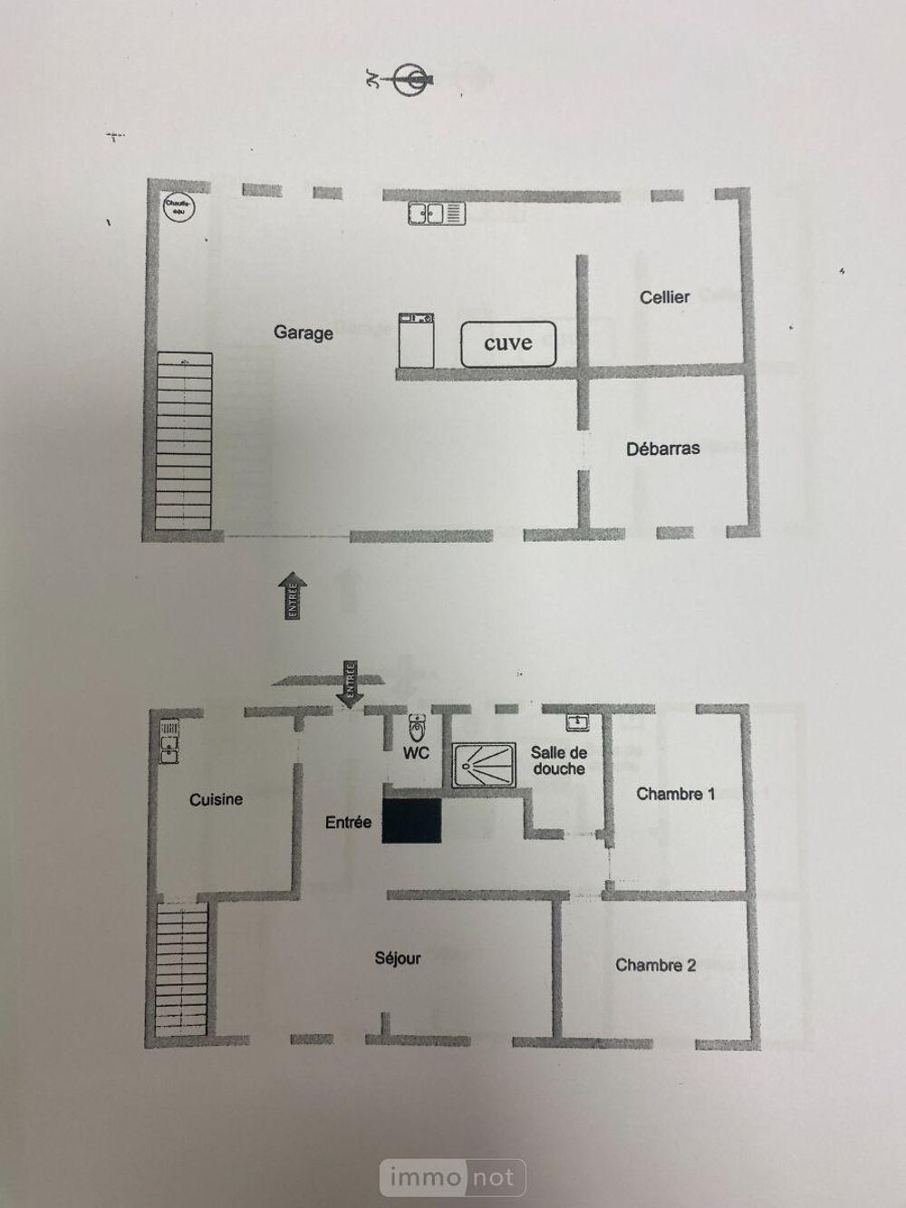 vente Maison - 3 pièce(s) - 71 m² Villedieu-sur-Indre (36320)