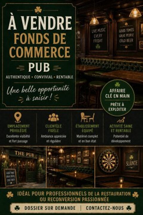 Bar &agrave; vendre 300000 01000 Cruseilles
