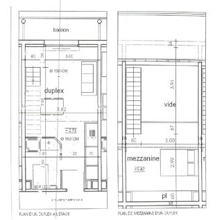  Appartement  vendre 2 pices 40 m