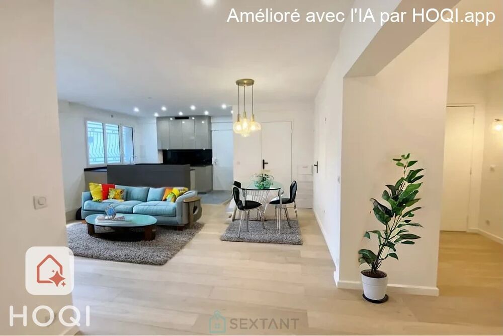 Appartement 3 pièce(s) 96 m²à vendre Paris-16e-arrondissement