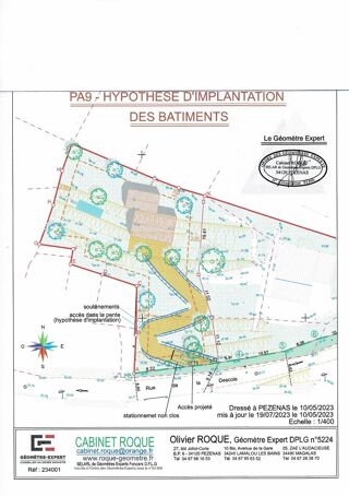  Terrain  vendre 1380 m