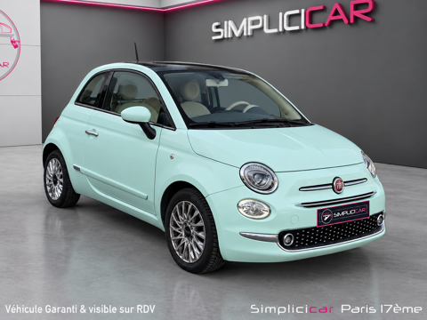 Fiat 500 1.2 69 ch S/S Dualogic Lounge 2019 occasion Paris 75017