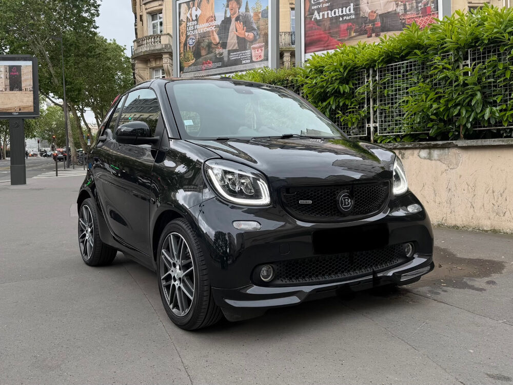 ForTwo Fortwo Cabrio 0.9 109 ch S&S BA6 Brabus 2016 occasion 75017 Paris
