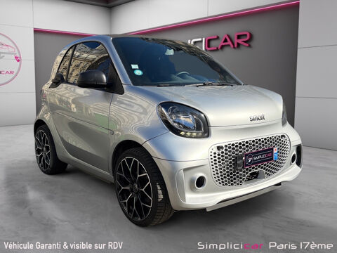 Smart ForTwo Fortwo Coup&eacute; 82 ch Electrique BA1 Passion 2019 occasion Paris 75017