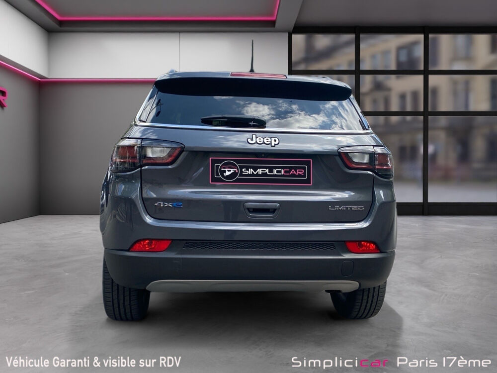 Compass 1.3 PHEV T4 190 ch 4xe eAWD Limited 2022 occasion 75017 Paris