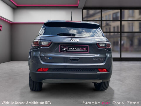 Compass 1.3 PHEV T4 190 ch 4xe eAWD Limited 2022 occasion 75017 Paris