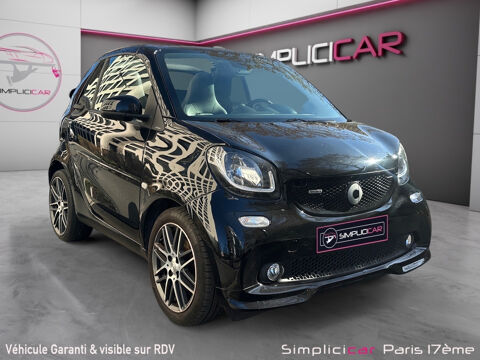 Smart ForTwo Fortwo Cabrio 0.9 109 ch S&S BA6 Brabus Xclusive 2018 occasion Paris 75017