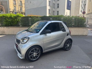 ForTwo Fortwo Cabrio 0.9 109 ch S&S BA6 Brabus Xclusive 2017 occasion 75017 Paris