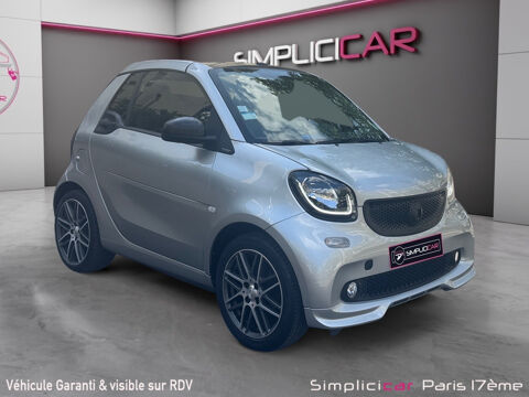 Smart ForTwo Fortwo Cabrio 0.9 109 ch S&S BA6 Brabus Xclusive 2017 occasion Paris 75017